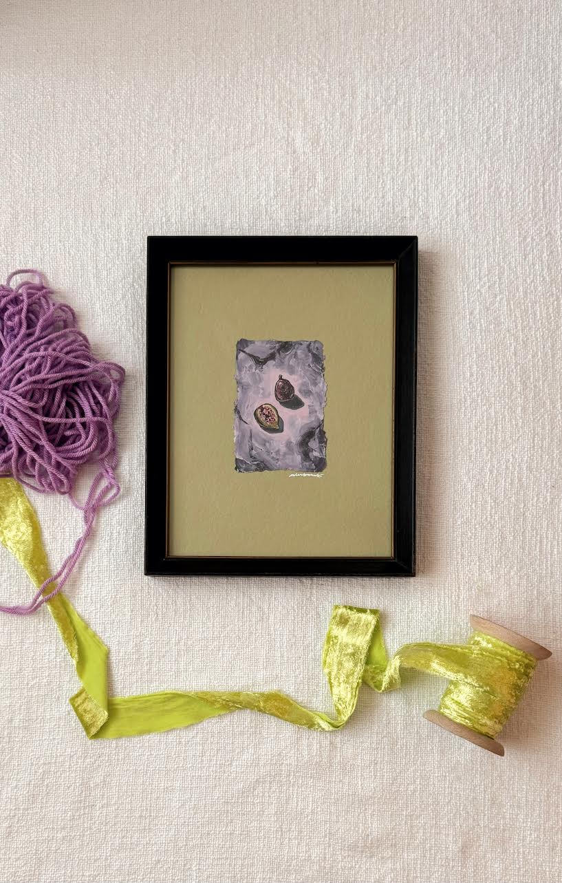 “Purple Plums” — Original painting