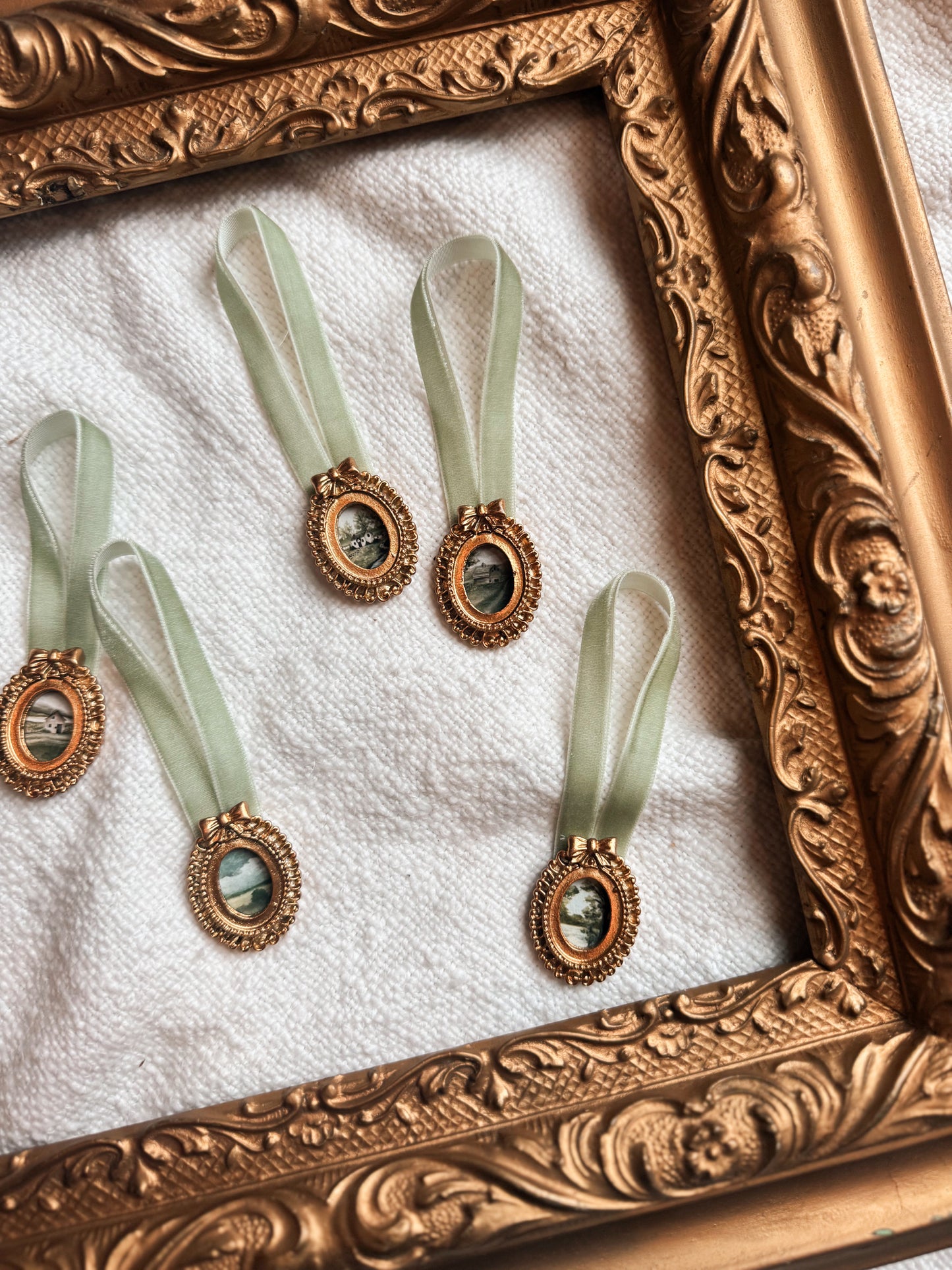 Miniature Framed Ornaments