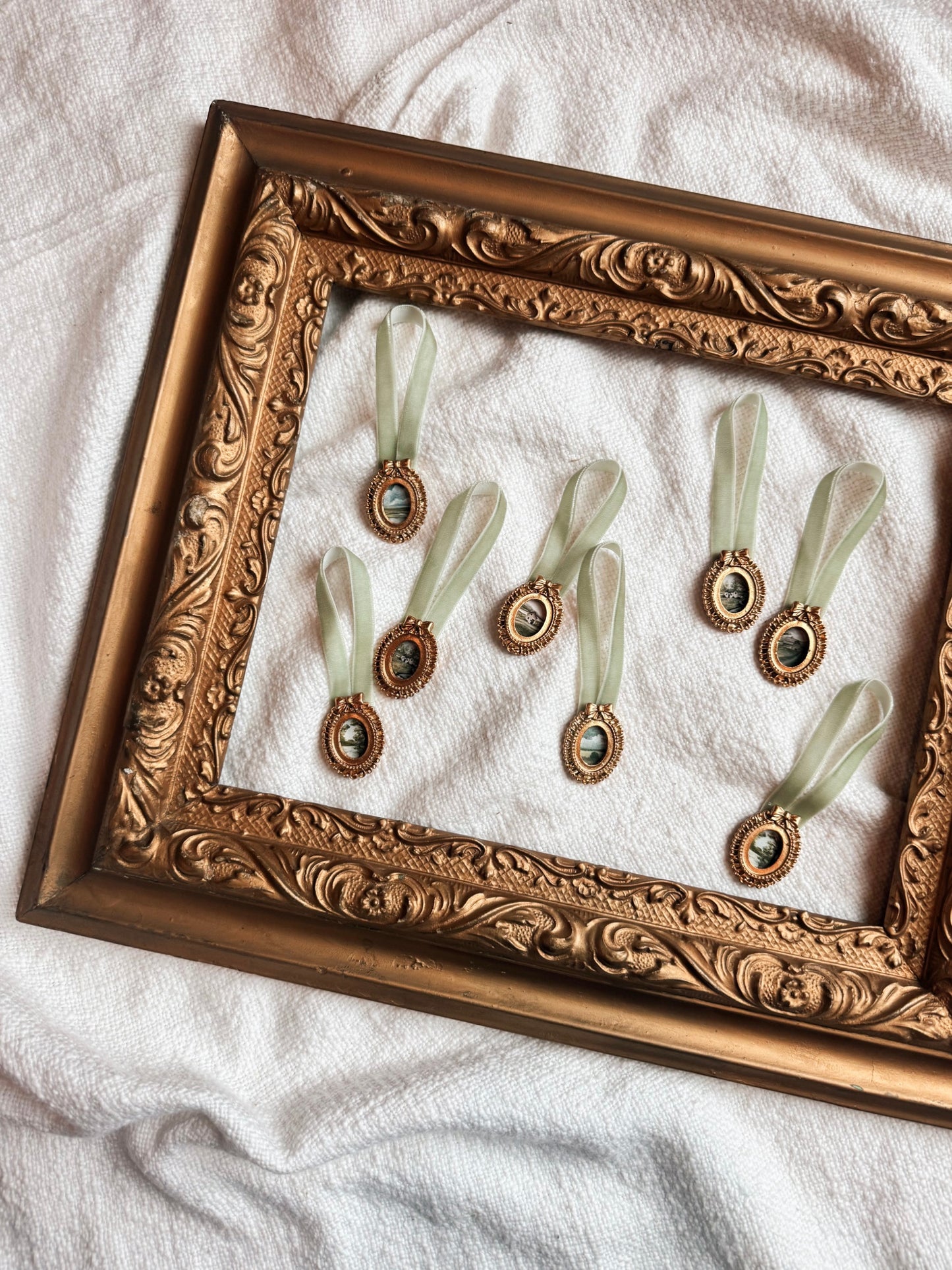 Miniature Framed Ornaments
